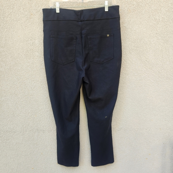 HONEYLOVE Women's Pants Plus Size 1X Black Stretch Comfort Elastic Waist - Picture 4 of 12